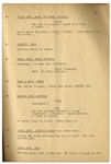 Moe Howard's 29pp. Script Dated April 1942 for The Three Stooges Film ''Sock-a-Bye Baby'' -- First Page Missing, Else Very Good Condition
